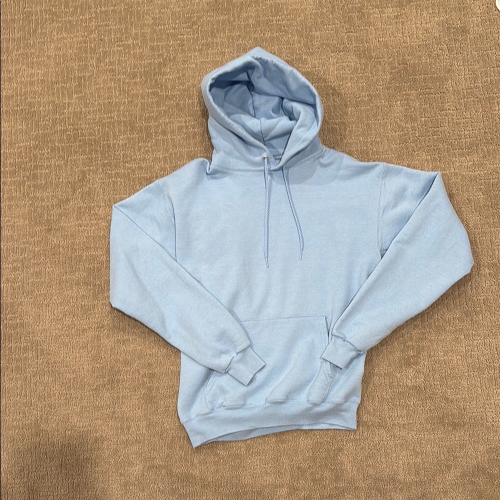 Light Blue Hoodie for Men